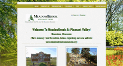 Desktop Screenshot of meadowbrookwaunakee.com